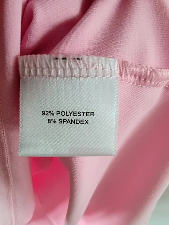 Peter Millar Pink Short Sleeve Polo Women’s Small Quarter Zip Golf Top - Picture 4 of 6